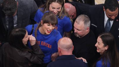 Taylor Swift and Haim Sisters Wore the Most On-Brand Shirts to NBA Finals Game 4