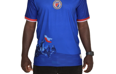 Haiti forced to change World Cup kit over war imagery