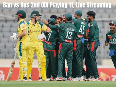 BAN vs AUS 2nd odi Playing 11, live streaming, pitch report, weather update