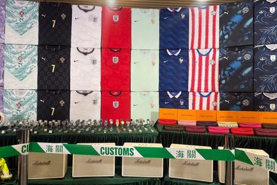 Hong Kong customs seize $20 million in fake goods just hours before World Cup