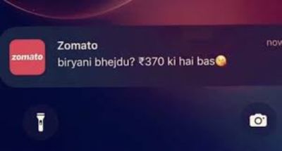 Rs 370 Biryani Row: Zomato Denies Sending Viral Notification