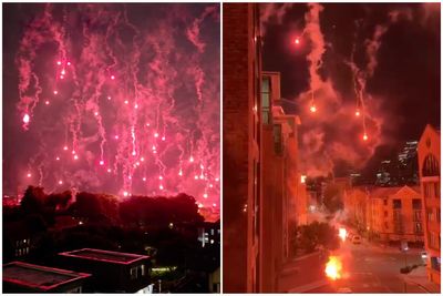 'Like fireballs from the sky': Mysterious red flares ignite houseboat fires and burn holes in London homes