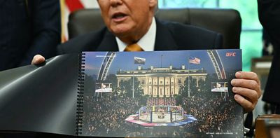 Why Trump is putting an MMA fight cage in the White House