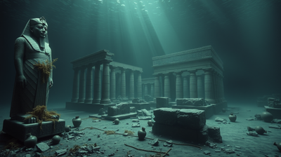 Egypt's lost underwater city reveals gold jewellery, silver treasures, and a forgotten temple after 2,000 years
