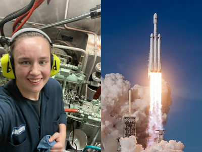 A mariner put 10% of her paycheck into SpaceX for 2 years, and as it goes public, she is not telling her net worth