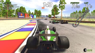 4PGP review (PS5): a 90s-style arcade racer with a modern edge