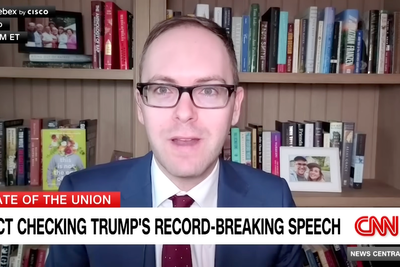 CNN pushes back on claims that it sidelined its fact checker to appease Trump
