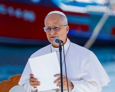 Pope Leo rails against migrant deaths on visit to Spain’s ‘dock of shame’