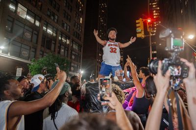 ‘Thank God for the Knicks’: New Yorkers abuzz after historic Game 4 comeback