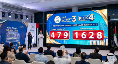 UAE Lottery Pick 3, 4 Result Today (11-06-2026): Check winning numbers, draw timings, total price amount and other details