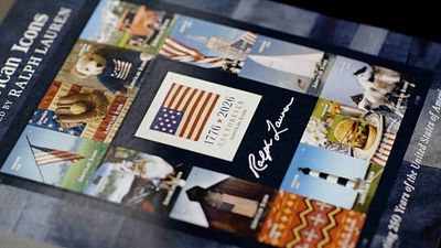 God bless America: Ralph Lauren unveils stamp collection for 250th US anniversary