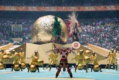 Photos from the spectacular World Cup opening ceremony in Mexico City