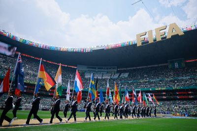 USA flag booed before World Cup 2026 opening game in Mexico City