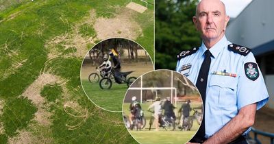 'Stay away': police operation finally launched as new images reveal shocking extent of damage