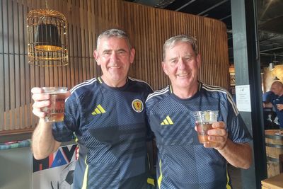 Scotland fans optimistic as they arrive in Boston for World Cup