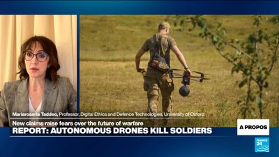 'Civilians will be put in harm's way,' expert warns as first autonomous drone kills revealed