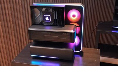 Phanteks shows off PC case that bucks the fish tank trend in favour of greater thermal efficiency and giving your GPU its own little room