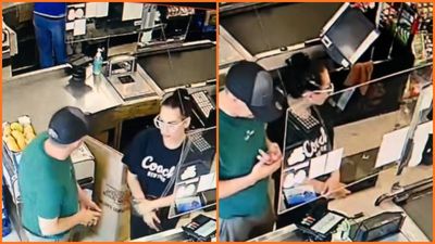 New Jersey grocery store warns shoppers after surveillance footage appears to show a customer attaching a card skimmer to a checkout terminal