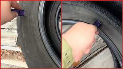 Mechanic says he deliberately damages every tire he throws out. Then he explained why