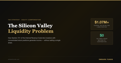 The Silicon Valley Liquidity Problem: Generating Income Without a Capital Gains Event