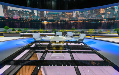 Where is the BBC World Cup studio? The corporation unveils its World Cup setting as ITV broadcast from USA