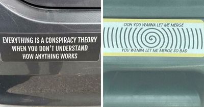 53 Wild Bumper Stickers That Turned Cars Into Social Media Profiles (New Pics)