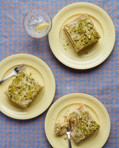 Helen Goh’s recipe for lemon pistachio snacking cake