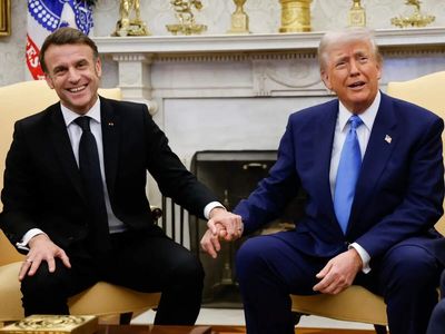From white knuckles to open barbs, Trump, Macron bring rocky history to G7 summit