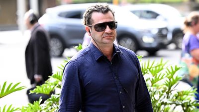 Reporter dragged into fraudster's widower 'shove' case