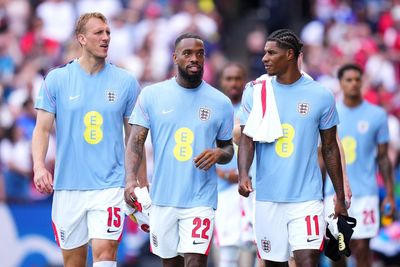 Who scored a hat-trick in England’s secret friendly and what was the result?