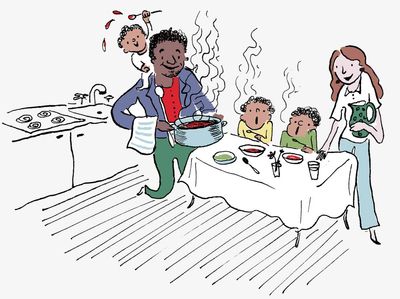 Our family’s Saturday: ‘I’m getting the kids used to some spice’