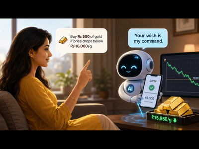 UPI and AI: 'Buy Rs 500 worth gold if price drops below Rs 16,000/g'; your wish is AI agent's command, and it can make UPI payments at your target price