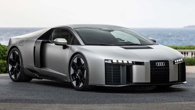 Audi Shows Its New Supercar In Action During Track Test