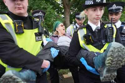 More than 100 protesters arrested outside court as hundreds demonstrate before Palestine Action activists jailed