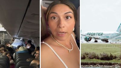 ‘Spirit would never’: Frontier flight from Puerto Rico to Chicago takes off. Then a passenger tries to jump out the emergency exit mid-flight