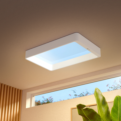 Philips is launching a ceiling light that looks just like a skylight – it will mimic natural light and boost your Vitamin D production