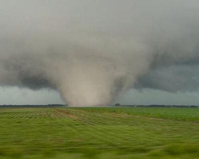 Tornadoes rip through central US while extreme heat and humidity creep into north-east