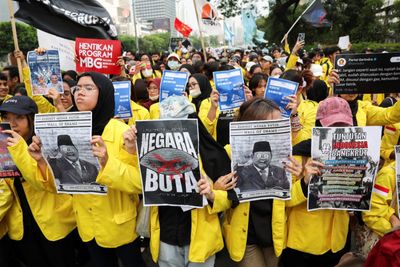 Indonesian students decry ‘wasteful’ state spending