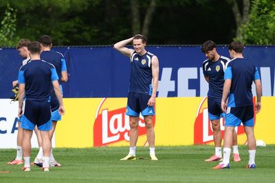 Scotland star back in training on eve of crucial World Cup opener