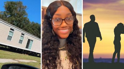 Woman catches husband cheating. So she takes his mobile home while he’s at work. Then she finds a way to get even with his mistress, too