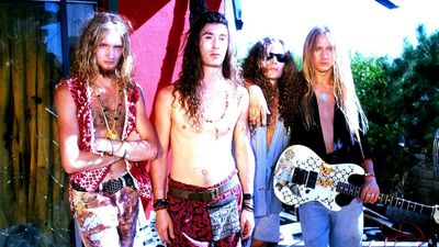 “I fell in with some Texas boys and started jamming. They had these G&Ls. The first time I picked one up, I fell in love”: Jerry Cantrell on the magic and mods of his iconic “Blue Dress” G&L Rampage – and his gift from Eddie Van Halen