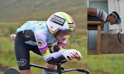 'Three times a week, for six months, I hung weights off my head to strengthen my neck' – the agony and ecstasy of setting a cycling world record