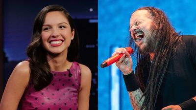 "My mom skipped my show to go see Korn." Olivia Rodrigo tells Jimmy Kimmel that her mother had her priorities in order when attending last year's Lollapalooza in Chicago