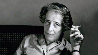 Political philosopher quote of the day: 'The sad truth is that most evil is done by people who never make up their minds to be good or evil' — Hannah Arendt