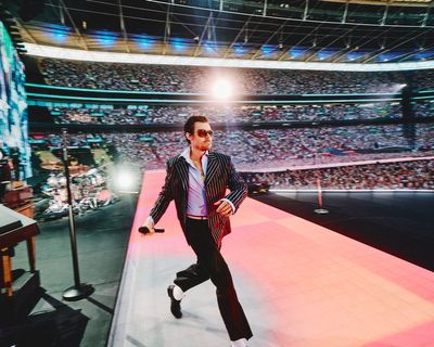 Harry Styles electrifies Wembley Stadium on first night of record-breaking 12-show London run