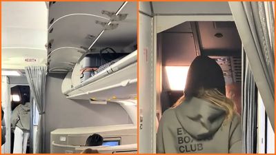 Woman says she studied the weather and turbulence tracker and tried to make the case to the pilot that they shouldn’t take off