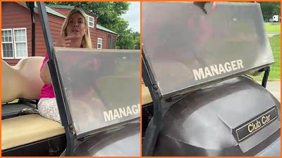 Woman says she and her friends were accused of stealing and given an ultimatum by a manager at a resort in Oklahoma