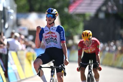 Tour Auvergne-Rhône-Alpes stage 6: Maxim Van Gils claims victory at Crest-Voland from huge breakaway