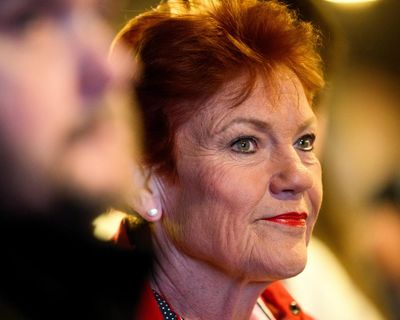 Protesters clash outside One Nation fundraiser while Labor says opposition parties will ‘give us chaos’