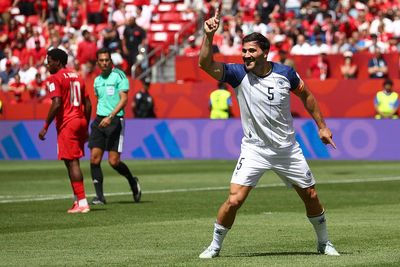 Ex-Arsenal player makes astonishing ‘as good as a goal’ clearance against Canada